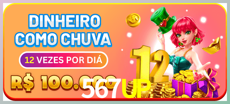 Aplicativo móvel 567UP para iOS e Android