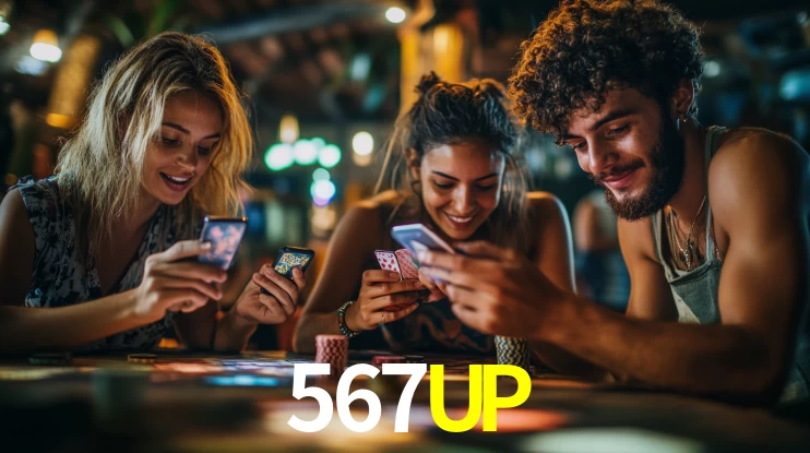 567UP bônus — painel de promoções no aplicativo